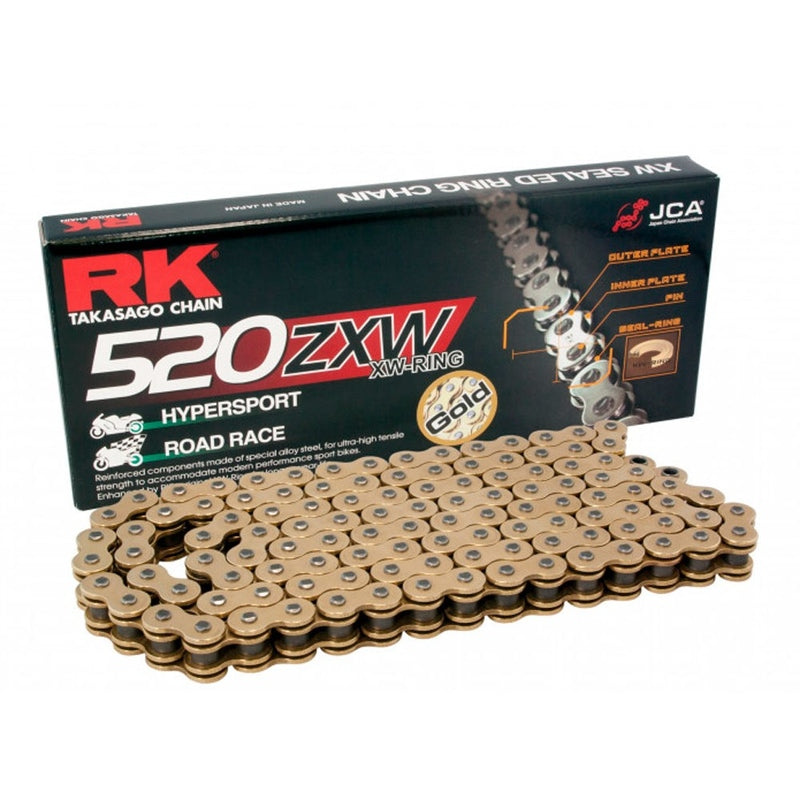 RK 520 ZXW XW-Ring Chain 120 Links Choice of Colour - WSC Performance