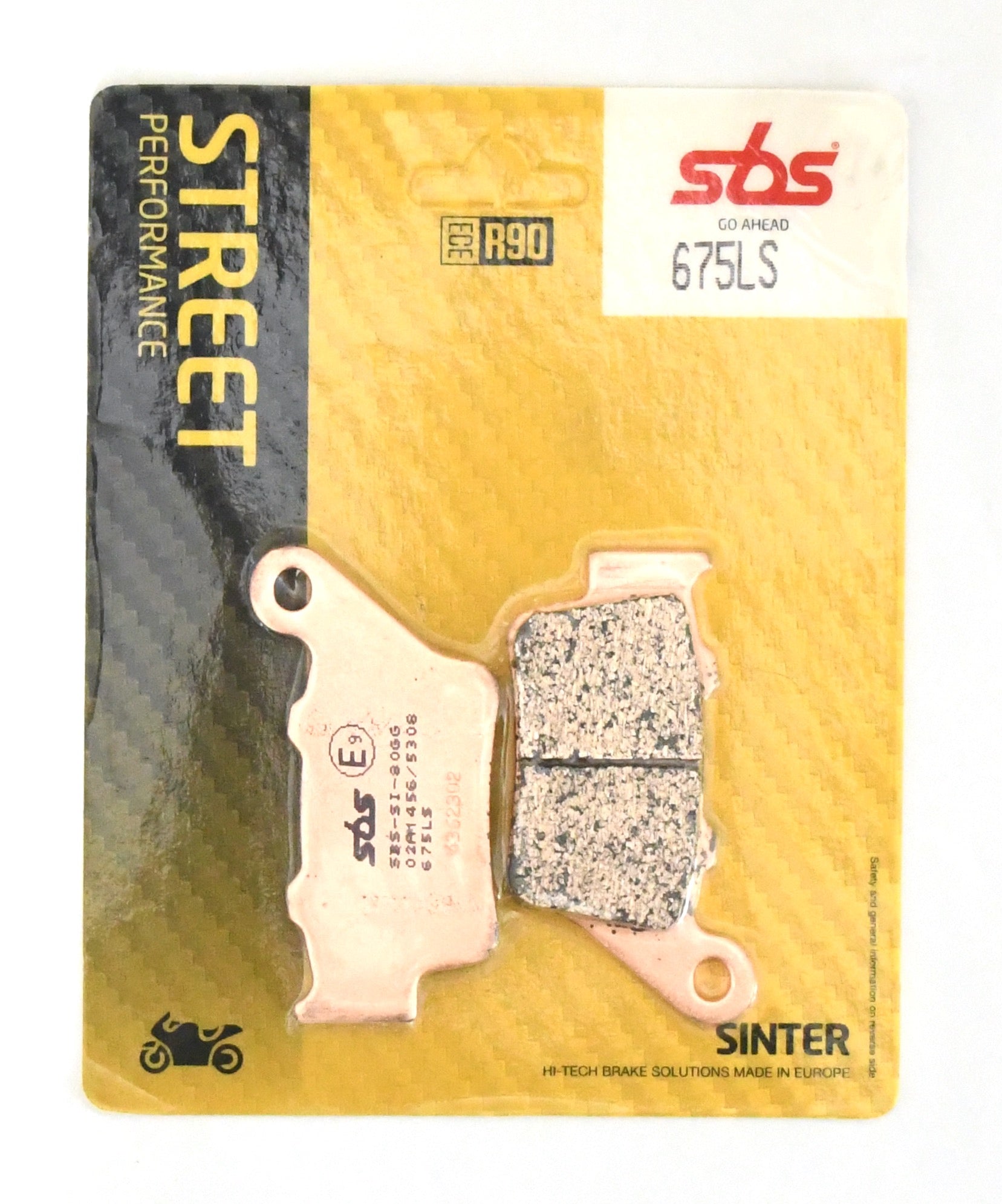 SBS Street Sinter Rear Brake Pads 675LS | WSC Performance