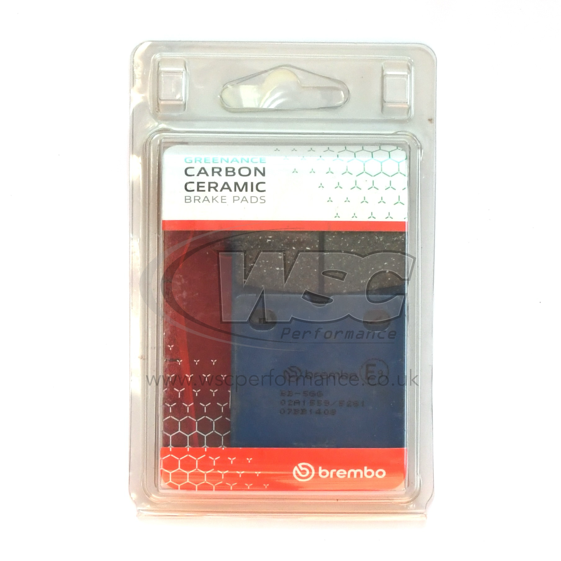 Brembo Carbon Ceramic Brake Pads 07BB1408