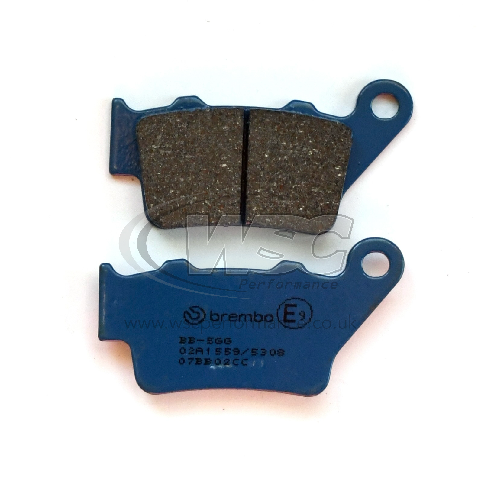 Brembo Carbon Ceramic Brake Pads 07BB02CC - Rear