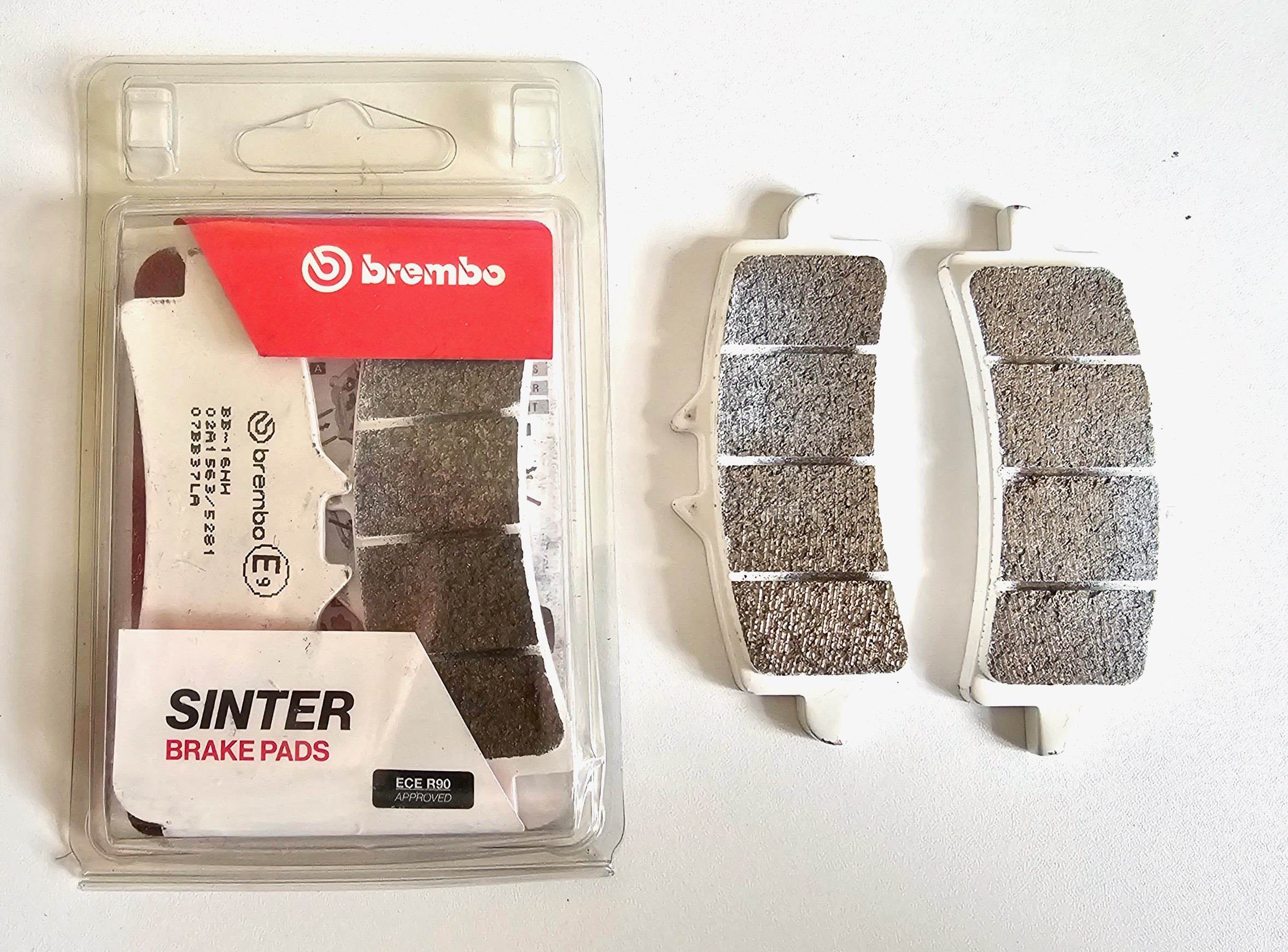 Brembo Sinter Road Long Life Brake Pads 07BB37LA (2x Packs)