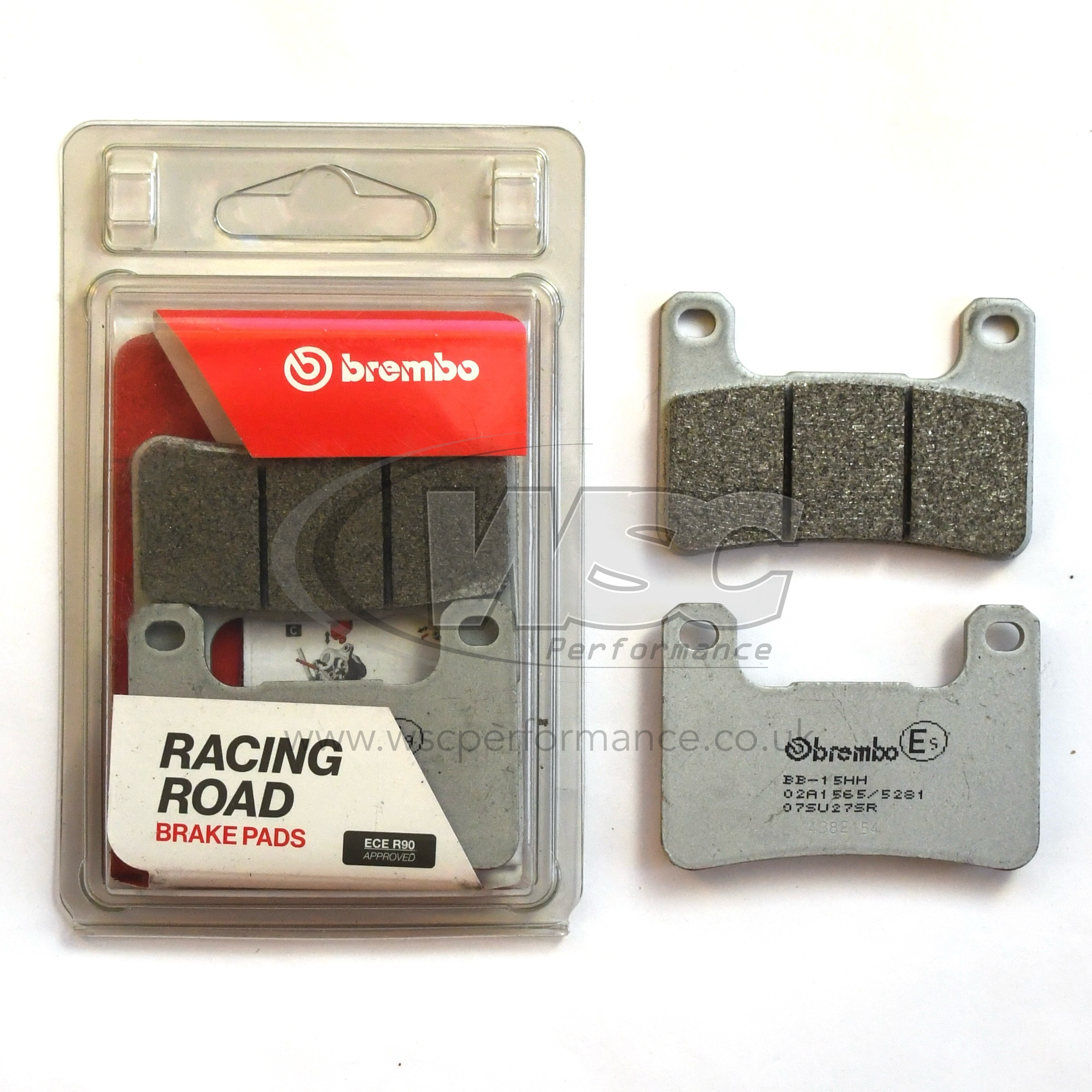 Brembo Sinter Racing Brake Pads 07SU27SR (2x Packs)