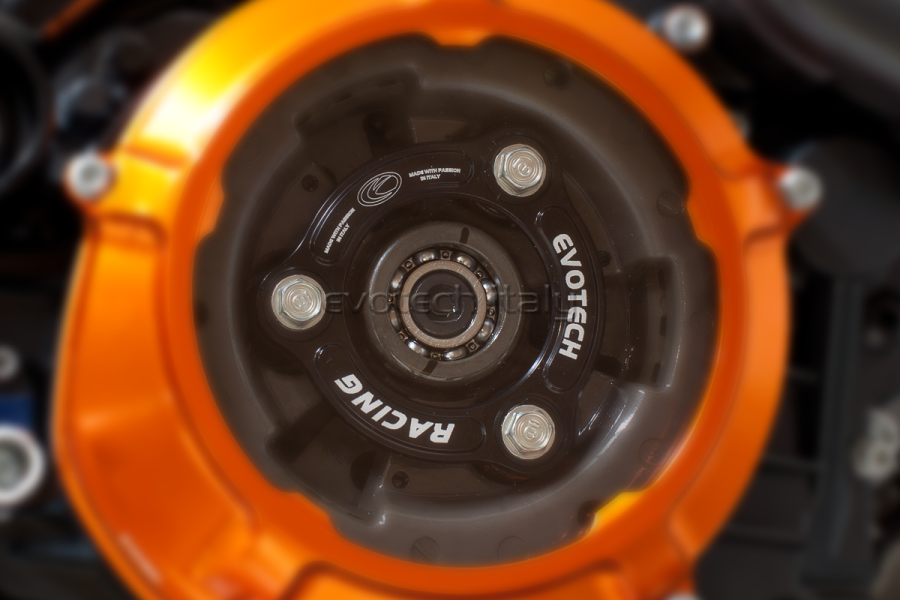 Evotech CNC Machine Clutch Cover KTM Superduke 1290