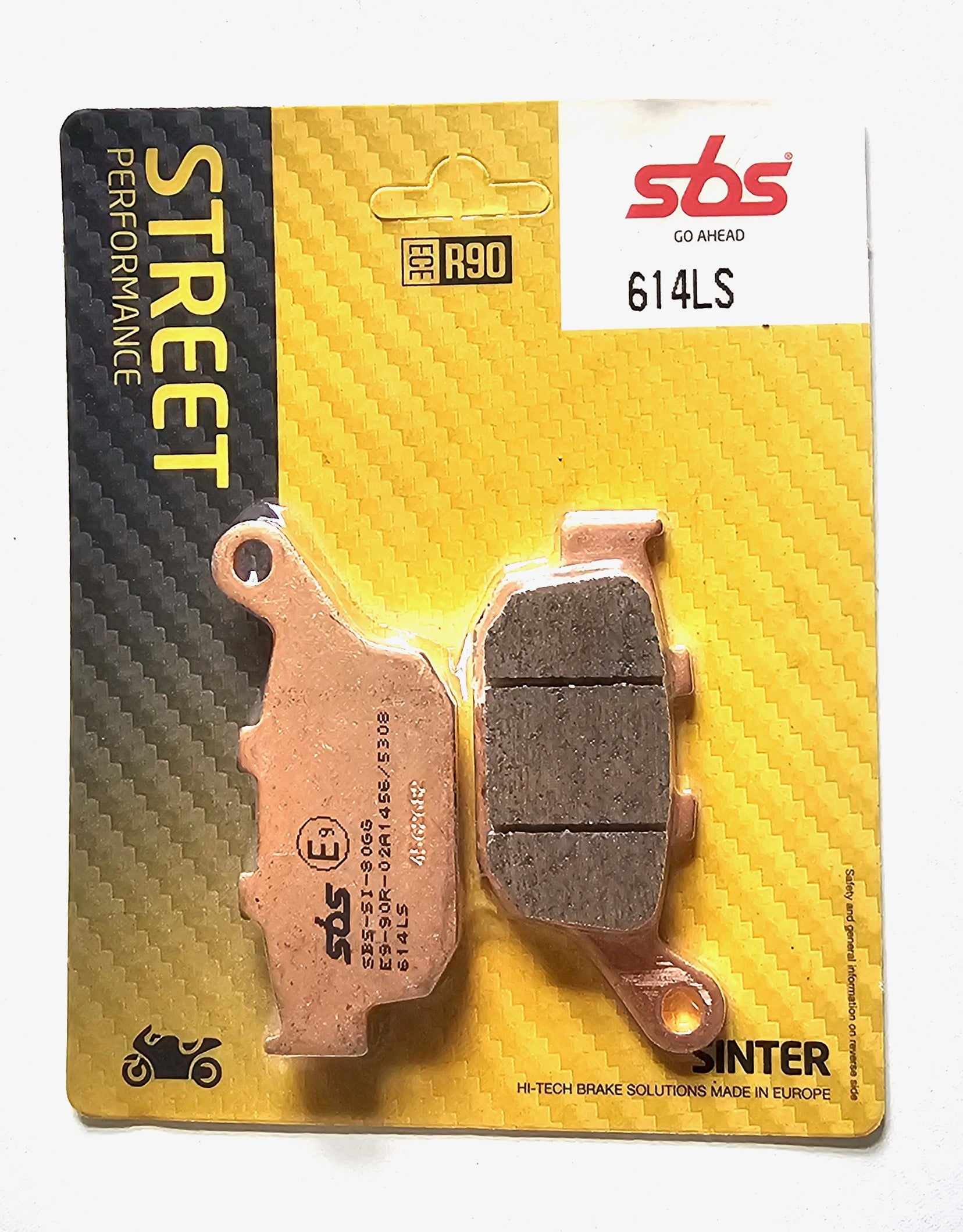 SBS Street Sinter Rear Brake Pads 614LS - Rear