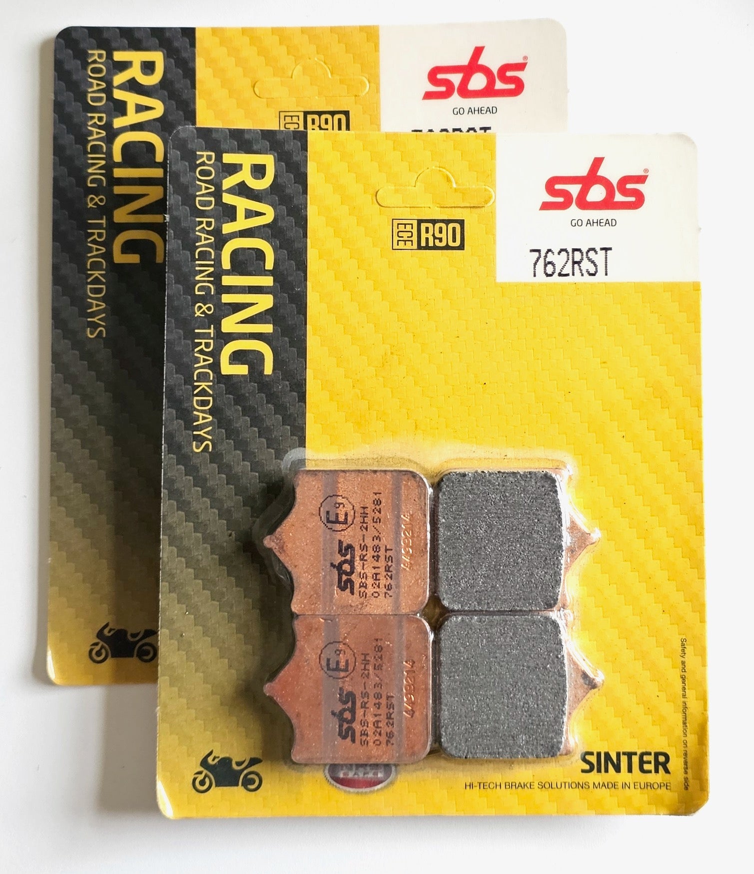 SBS 762RST Racing Sinter Brake Pads (Full Front Set)