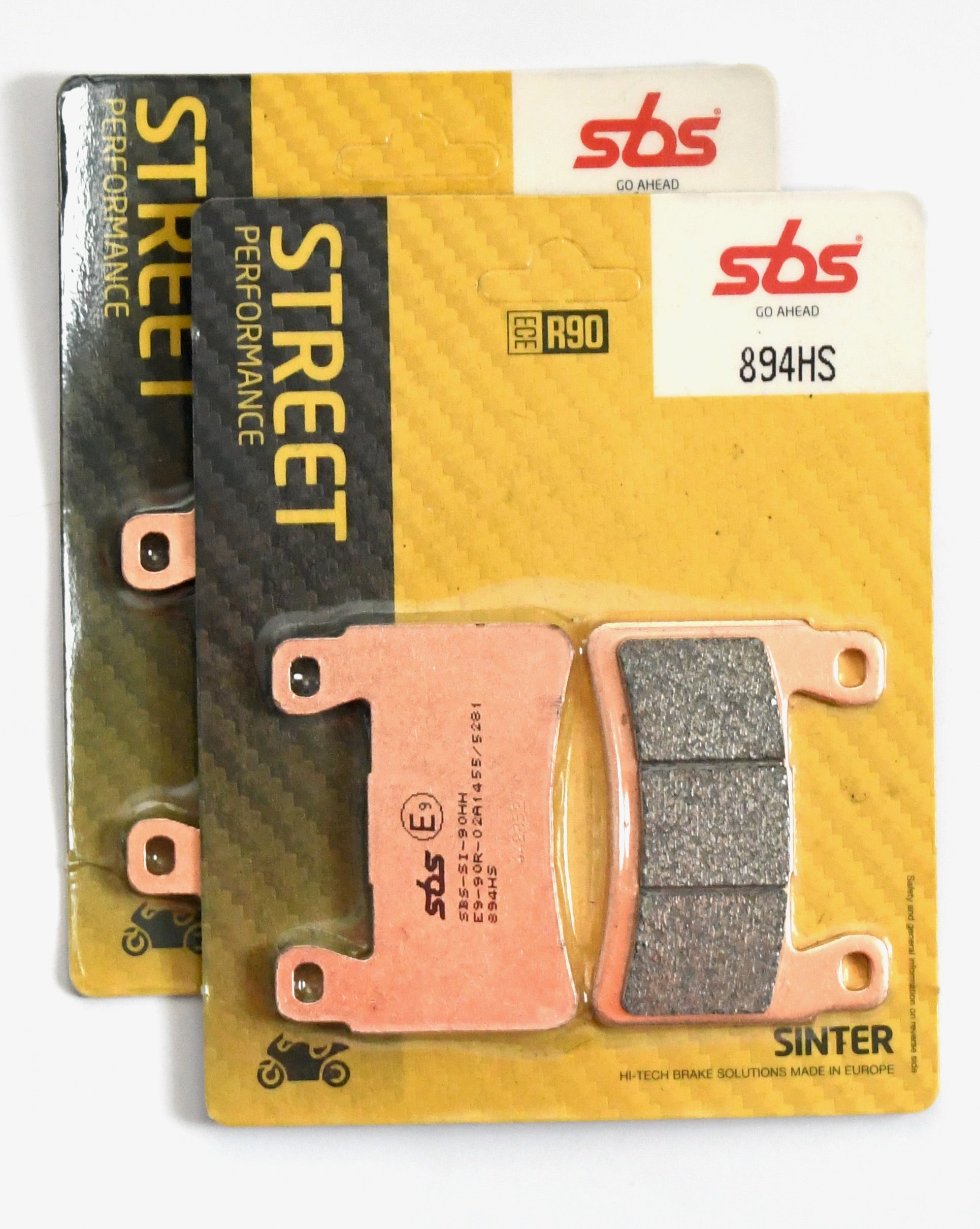 SBS 894HS Street Sinter Brake Pads (Full Front Set)