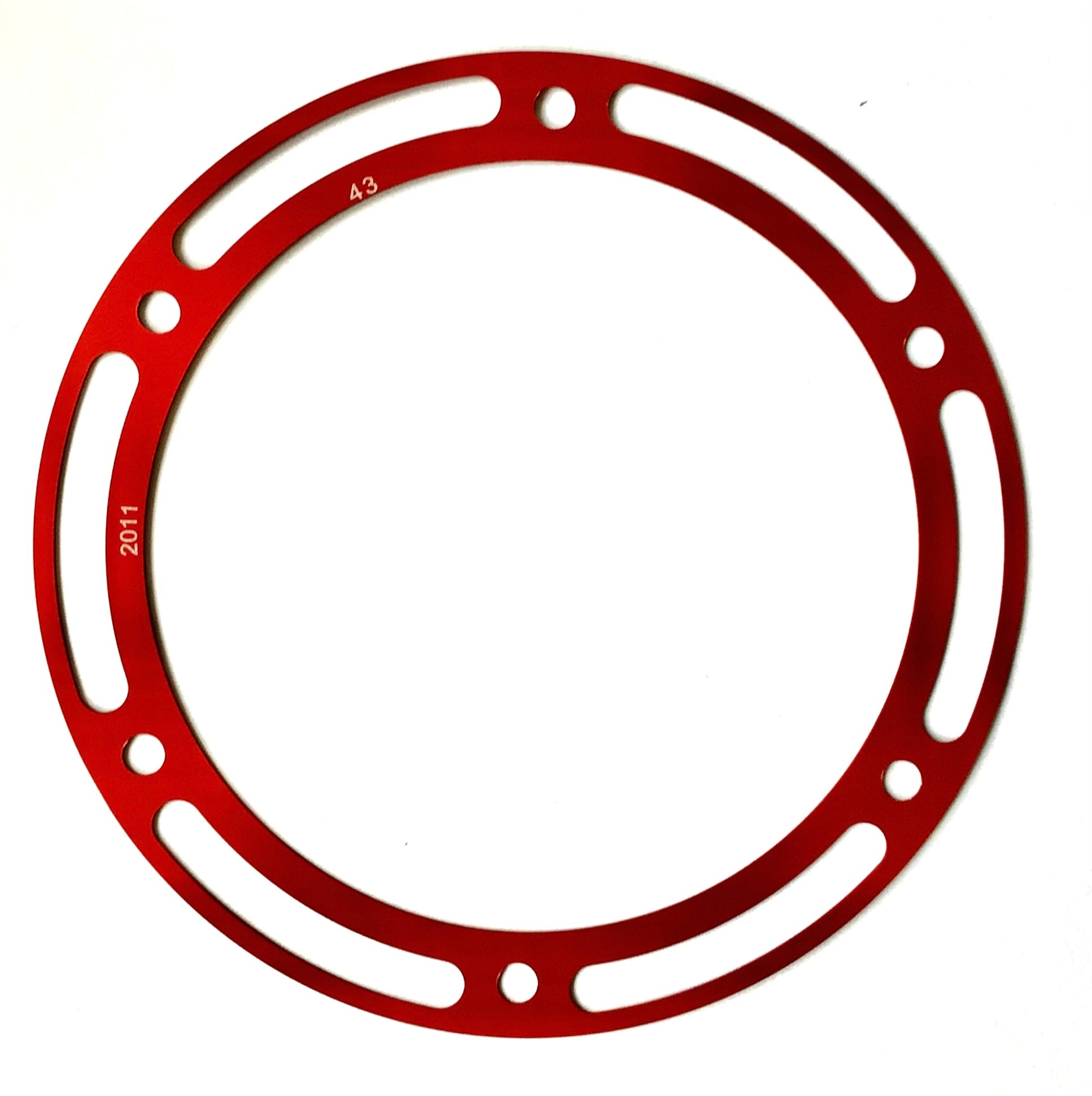 Buy red Supersprox Steel Edge Alloy Face Plate for RFA-2011:42