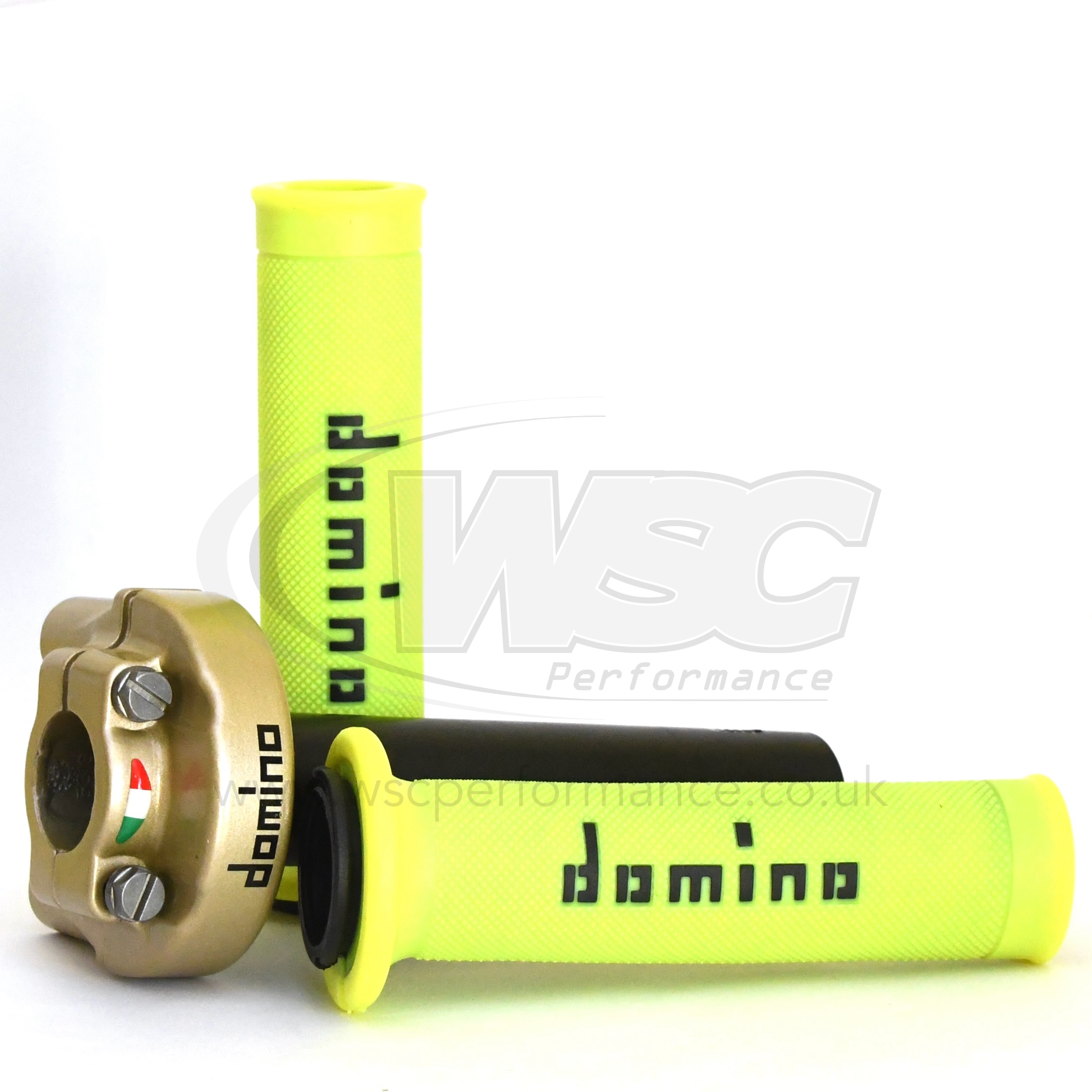 Domino XM2 Quick Action Throttle With Domino A010 Grips