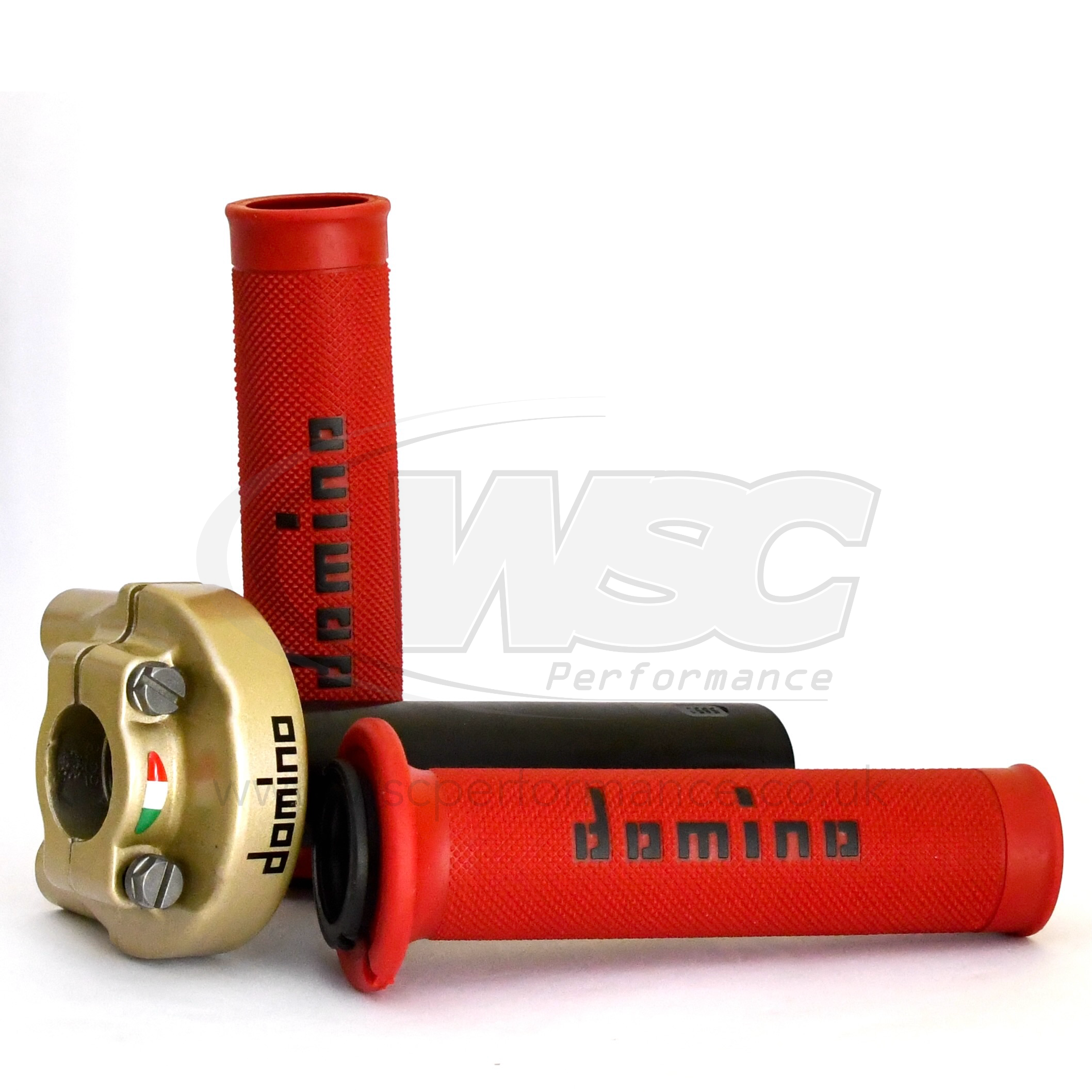 Domino XM2 Quick Action Throttle With Domino A010 Grips