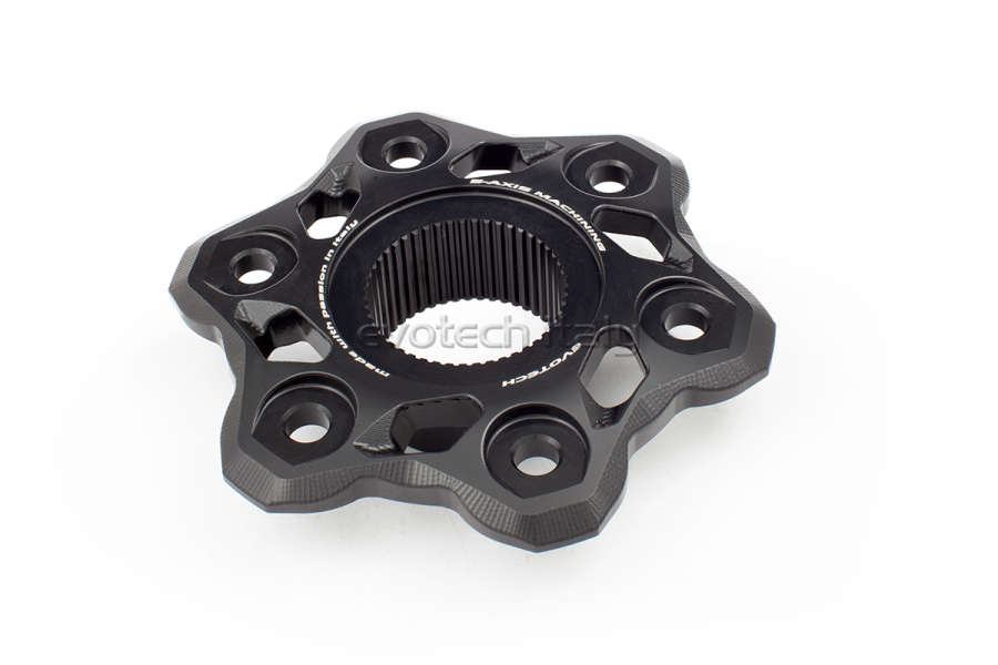 Buy black Evotech Sprocket Carrier Flange for Ducati Panigale &amp; Streetfighter V4