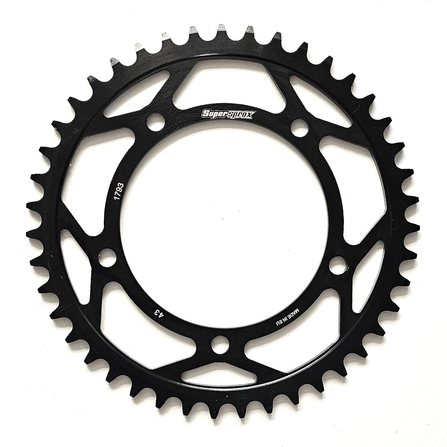 Buy black-steel Supersprox Stealth Rear Sprocket RST-1793:43 - 520 Conversion