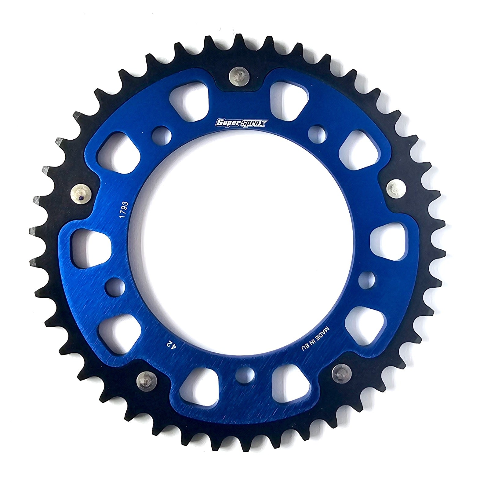 Buy blue Supersprox Stealth Rear Sprocket RST-1793:45 - 520 Conversion