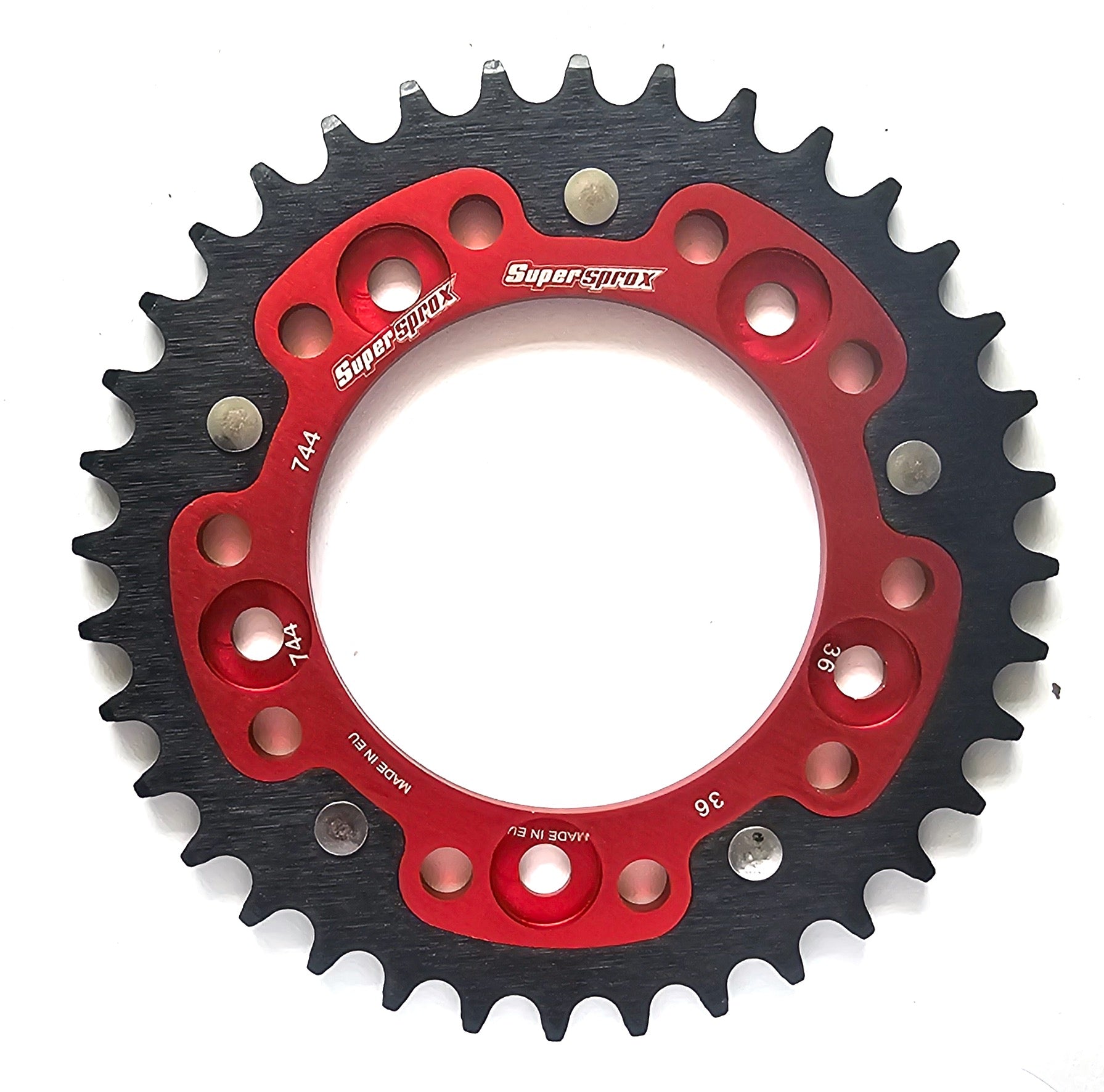 Buy red Supersprox Stealth Rear Sprocket RST-744:36