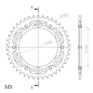 Supersprox Stealth Rear Sprocket RST-1307:41