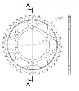 Supersprox Stealth Rear Sprocket RST-2012:39