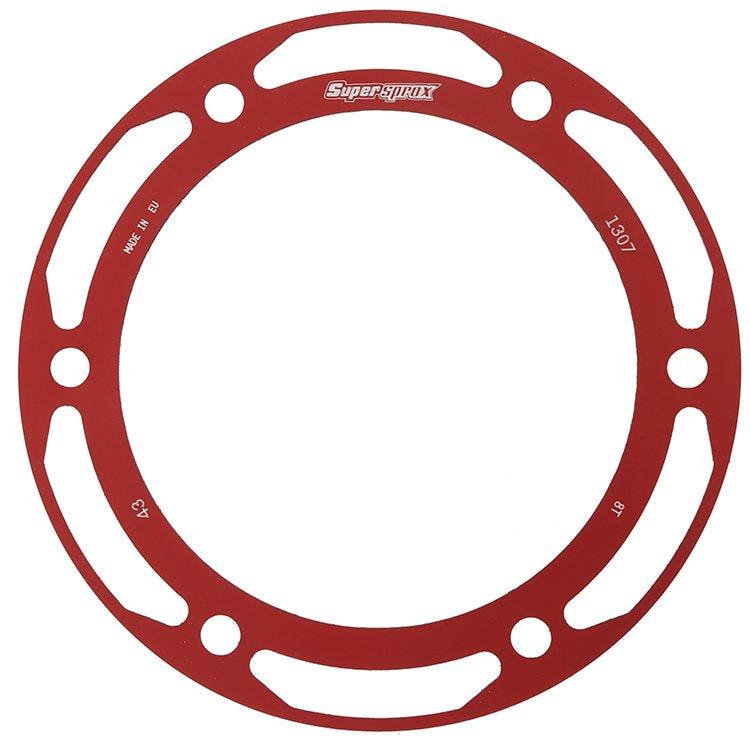 Buy red Supersprox Steel Edge Alloy Face Plate for RFA-1307:43