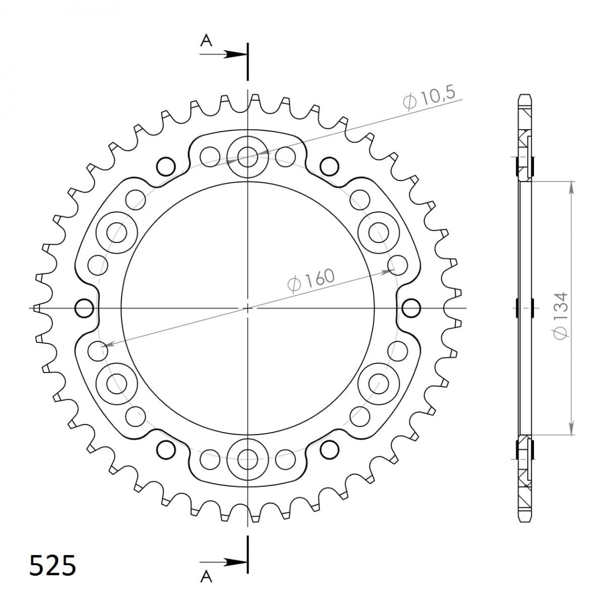 Supersprox Stealth Rear Sprocket RST-1307 - Choose Your Gearing