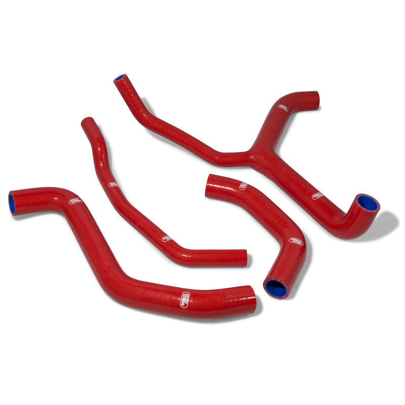 Samco Sport Silicone Y Race Design Radiator Coolant 4 Hose Kit for Kawasaki ZX-10R 2016-20 KAW-78