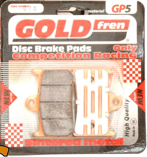 Goldfren Sintered Racing Brake Pads GP5 070