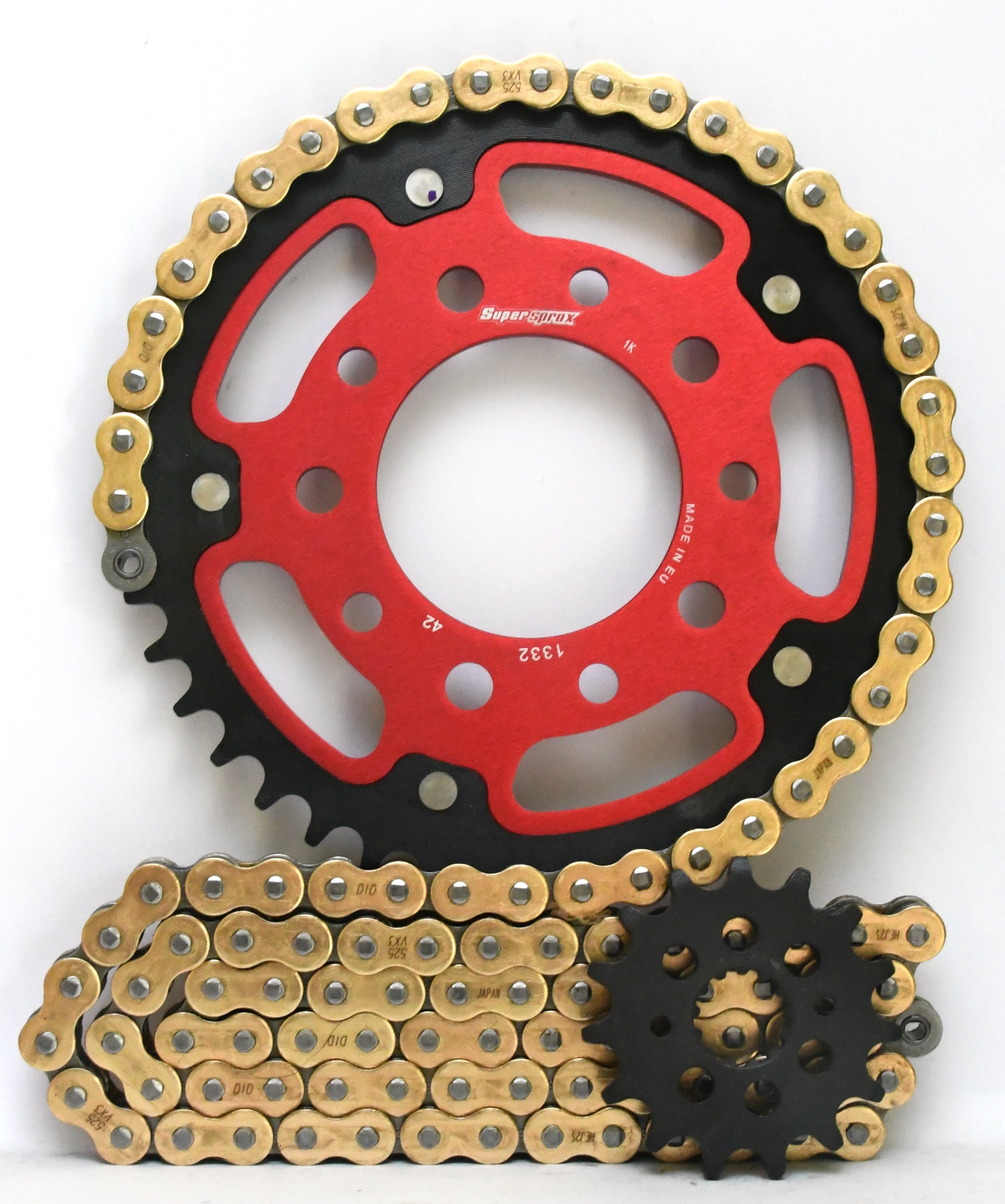 Supersprox Stealth Chain & Sprocket Kit for Triumph Speedmaster 865 2005-2014 - Standard Gearing